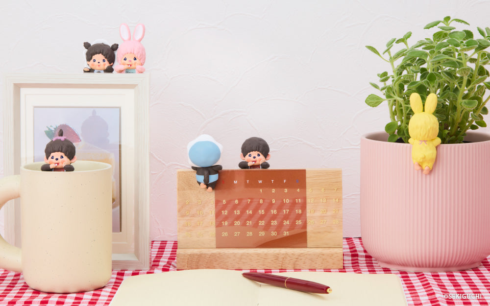 Monchhichi HIPPERS blind box decorative mini figures