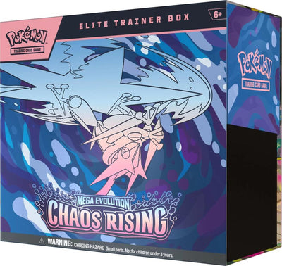 Pokemon TCG Mega Evolution Chaos Rising Elite Trainer Box - sealed authentic ETB with booster packs