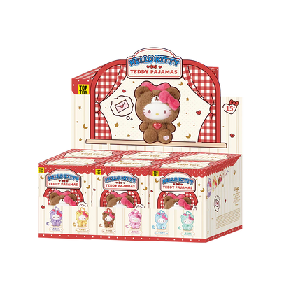 Cinnamoroll Teddy Pajamas plush keychain Sanrio collectible