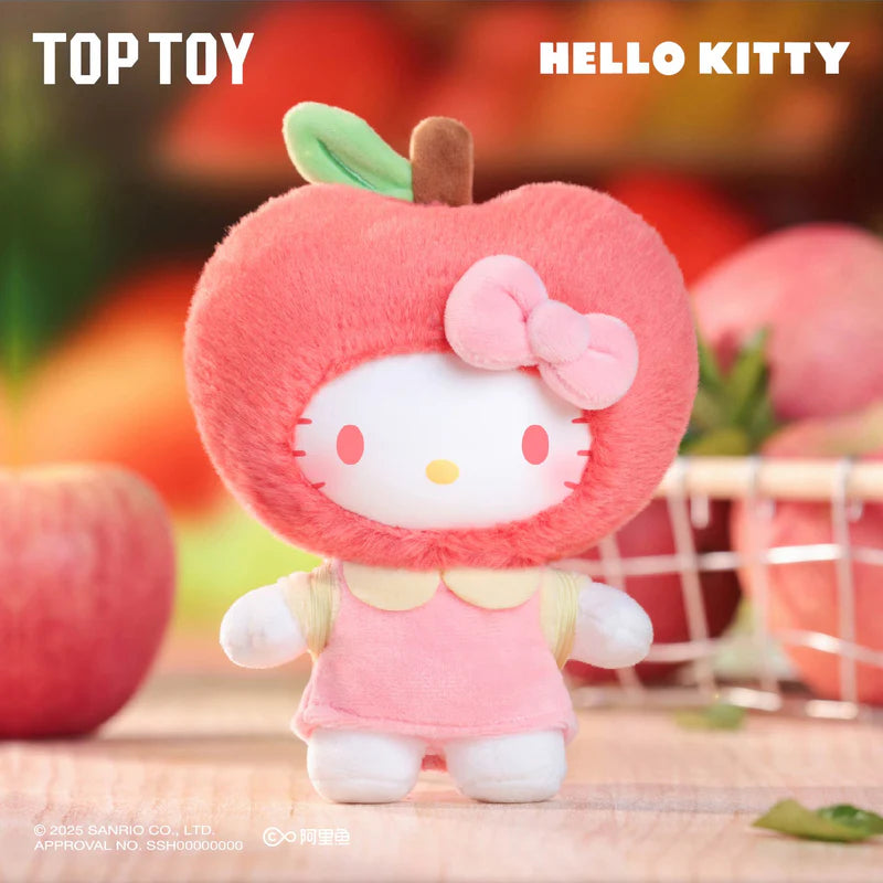 Hello Kitty Fruity Paradise fruit-themed keychain lineup