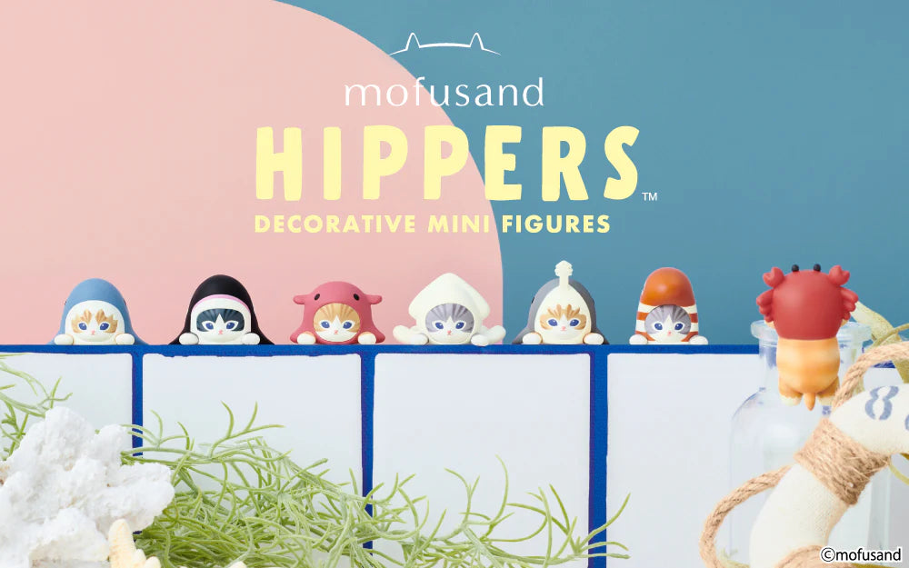 Sonny Angel Mofusand Hippers – Decorative Mini Figures Blind Box (Authentic)