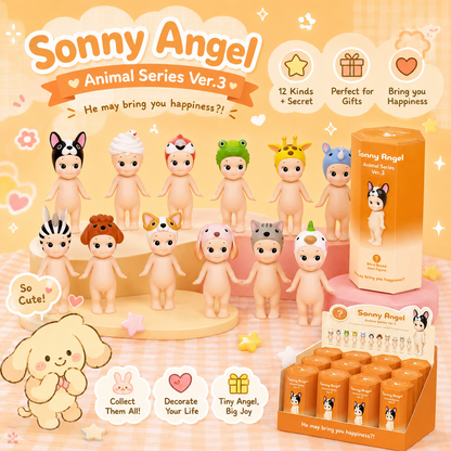 Sonny Angel Animal Series 3 Blind Box Mini Figure | Authentic Dreams Collectible