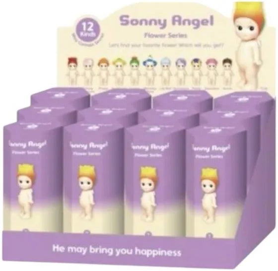 Sonny Angel Flower Series figure lineup - floral kawaii blind box designs