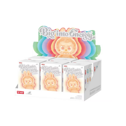 Labubu Big into Energy blind box packaging front - POP MART The Monsters