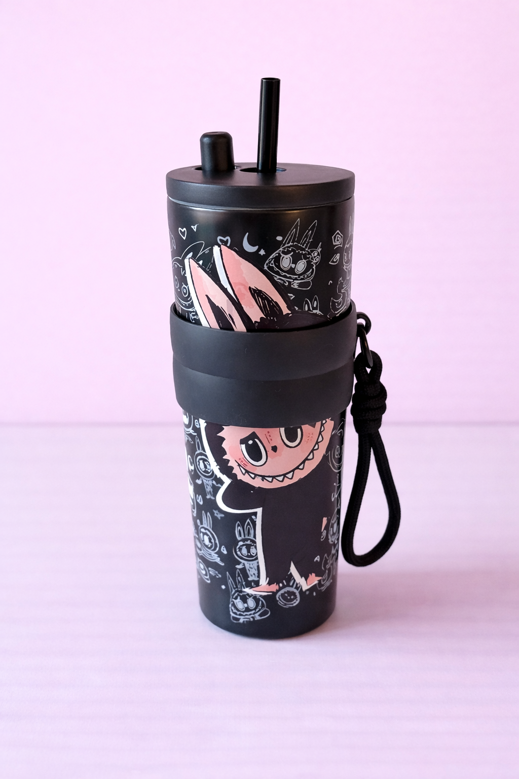 Labubu Black Tumbler 24z