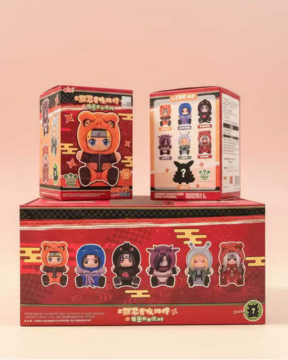 Naruto Shippuden blind box version 2 plush style collectible figure box