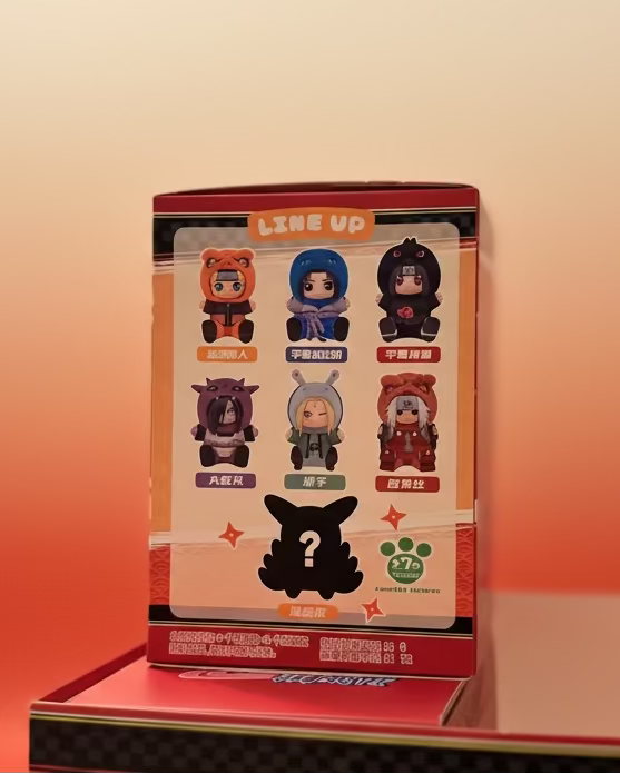Anime blind box Naruto chibi costume figure collectible