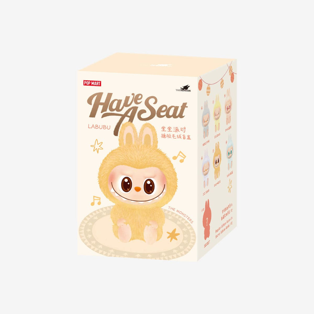 POP MART Labubu The Monsters Have a Seat – Vinyl Plush Blind Box (Authentic)