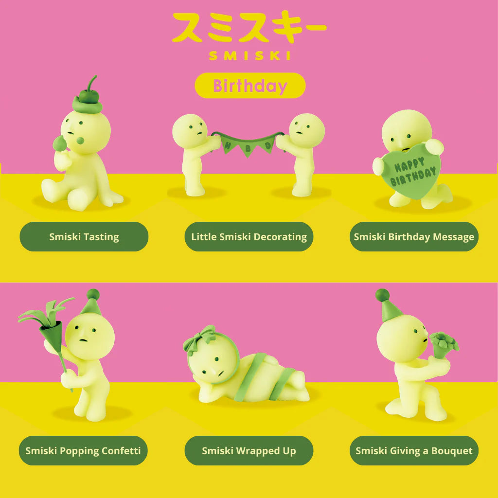 Smiski Birthday Series Blind Box – Authentic Japanese Collectible