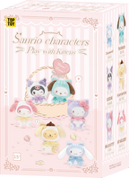 Sanrio x TopToy - Play With Kittens Series Plush Keychains Blind Box