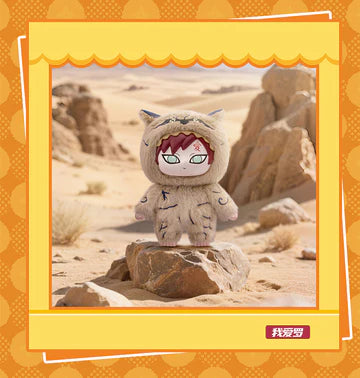 Naruto chibi character plush keychain lineup