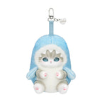 Mofusand Fluffy Kittens Kiramekko shark plush keychain mystery collectible