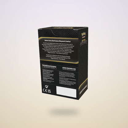 Animated back of the Pitch Black Booster Bundle on a light backdrop