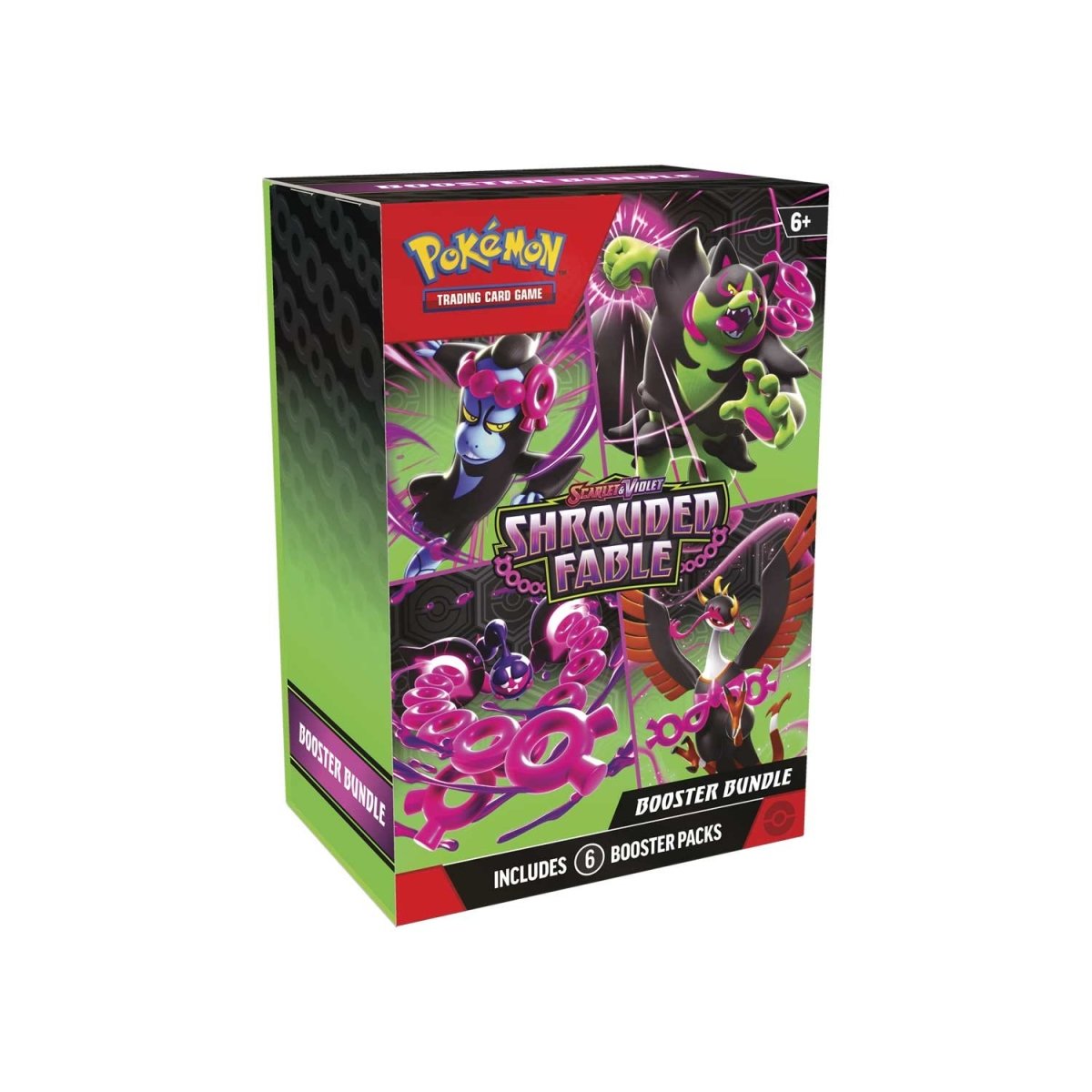 Pokémon TCG Shrouded Fable Booster Bundle box front on white