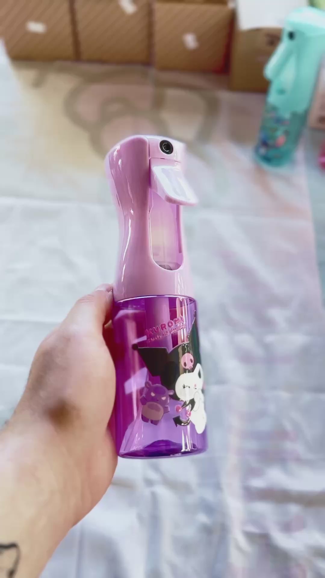 Spray Bottles with Characters!