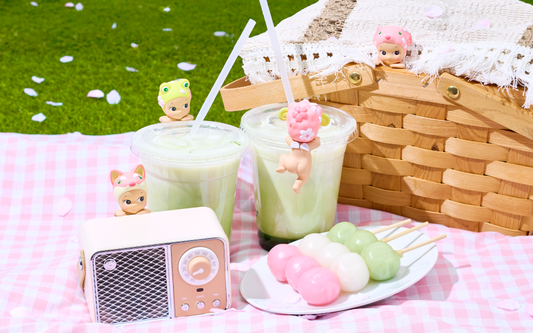 Sonny Angel HIPPERS Cherry Blossom Series pink sakura blind box figures
